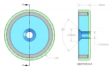 Topfmagnet HM 75  180 Kg